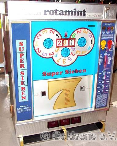 Super Sieben (blaue Frontscheibe, 10/20 Pf)