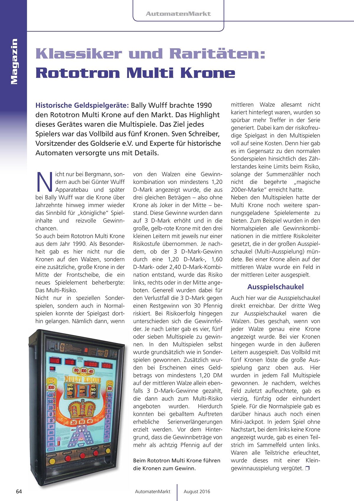 Multi Krone AM 9 2016