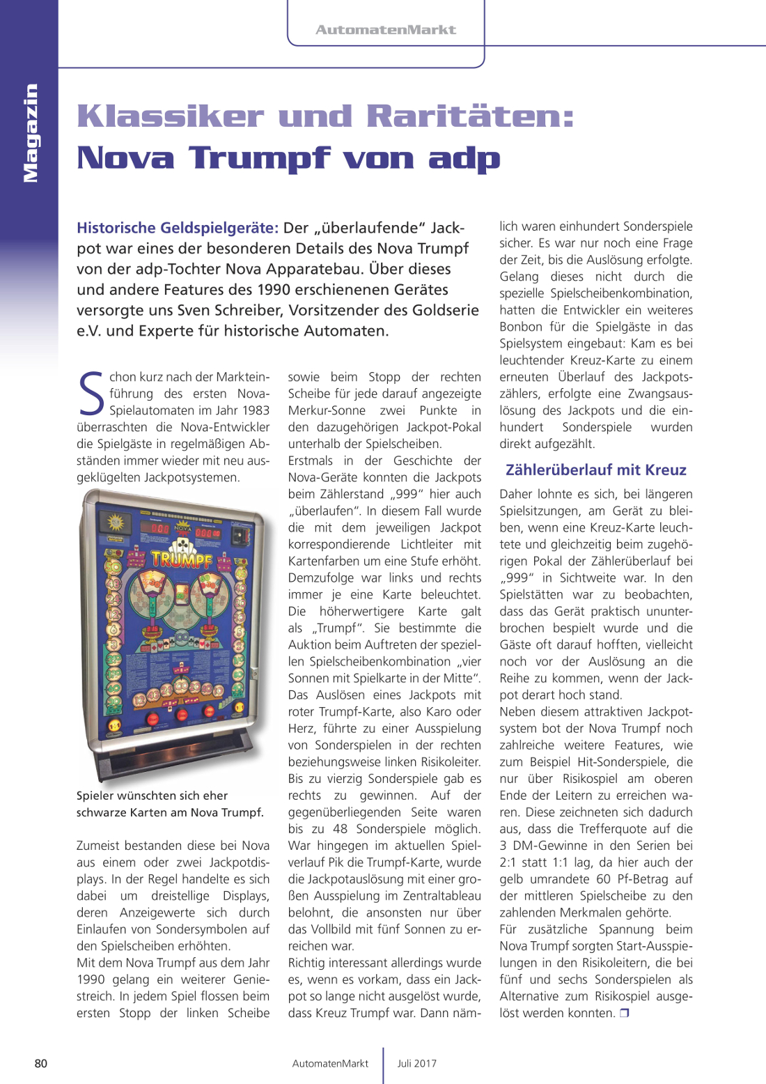 Trumpf Nova adp 1990