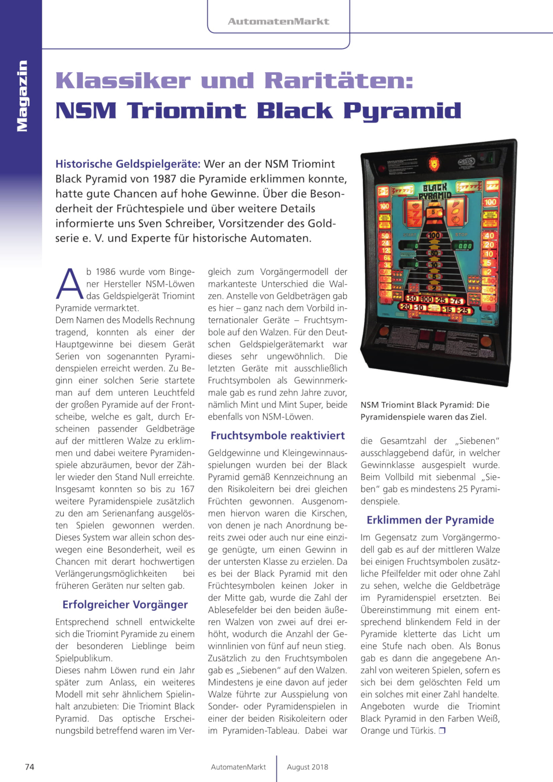 Black Pyramid Triomint NSM 1987 PVAM