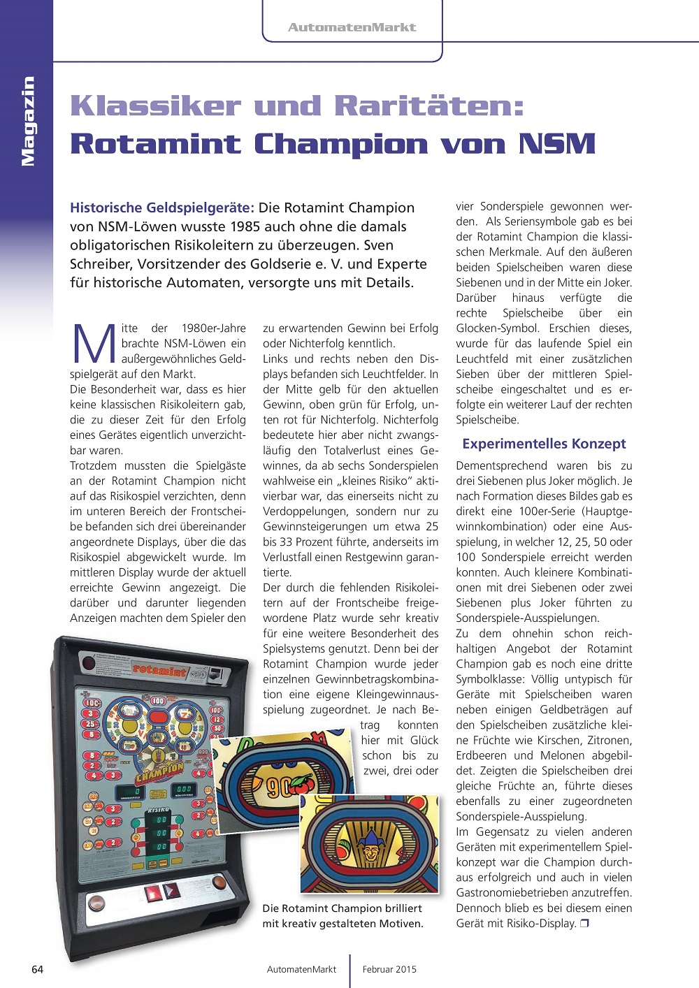 Champion Rotamint NSM 1985