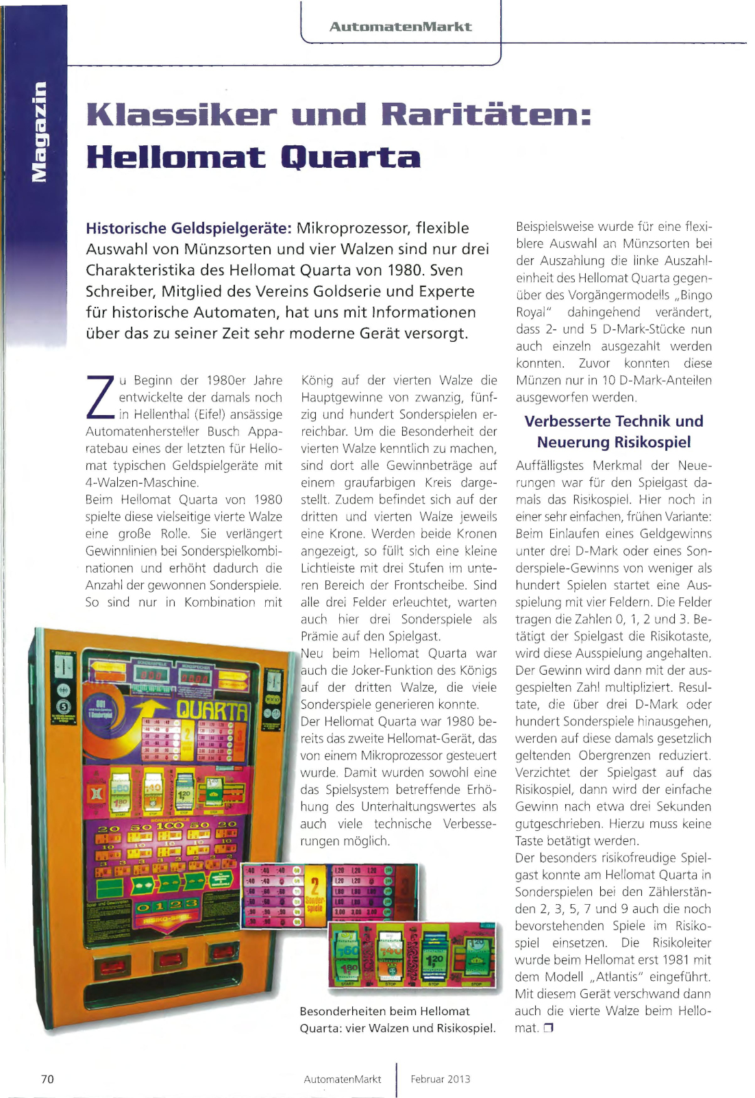 Quarta Hellomat 1981 PVAM