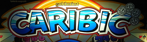 Caribic Goldmint NSM 1993 Schriftzug