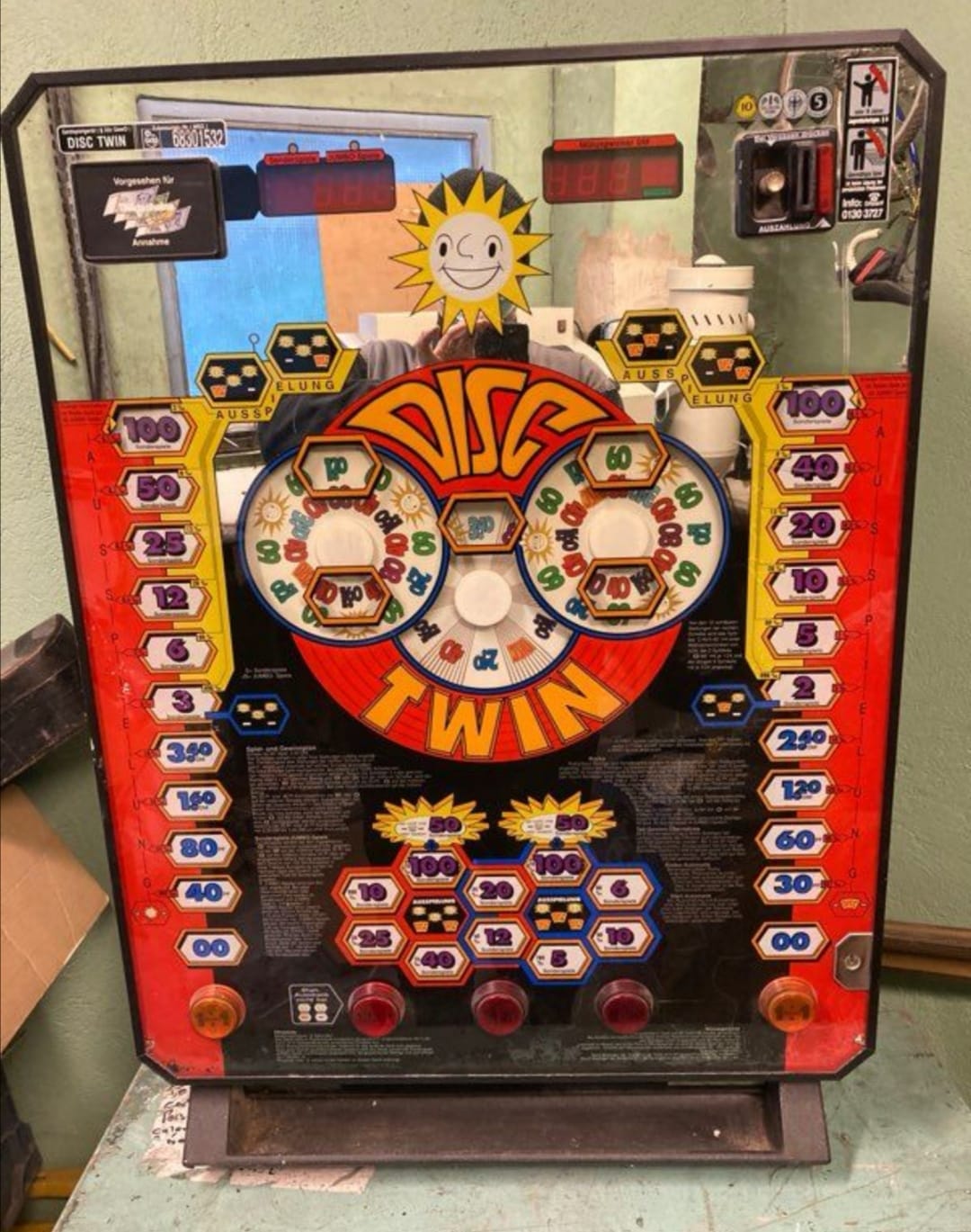 Disc Twin Merkur 1996 sprtsw sw