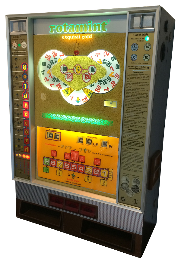 Exquisit Gold Rotamint NSM Lichtschacht ge 1975 n