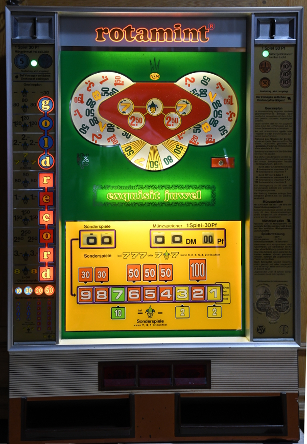 Exquisit Juwel Rotamint NSM 1976 grün hell