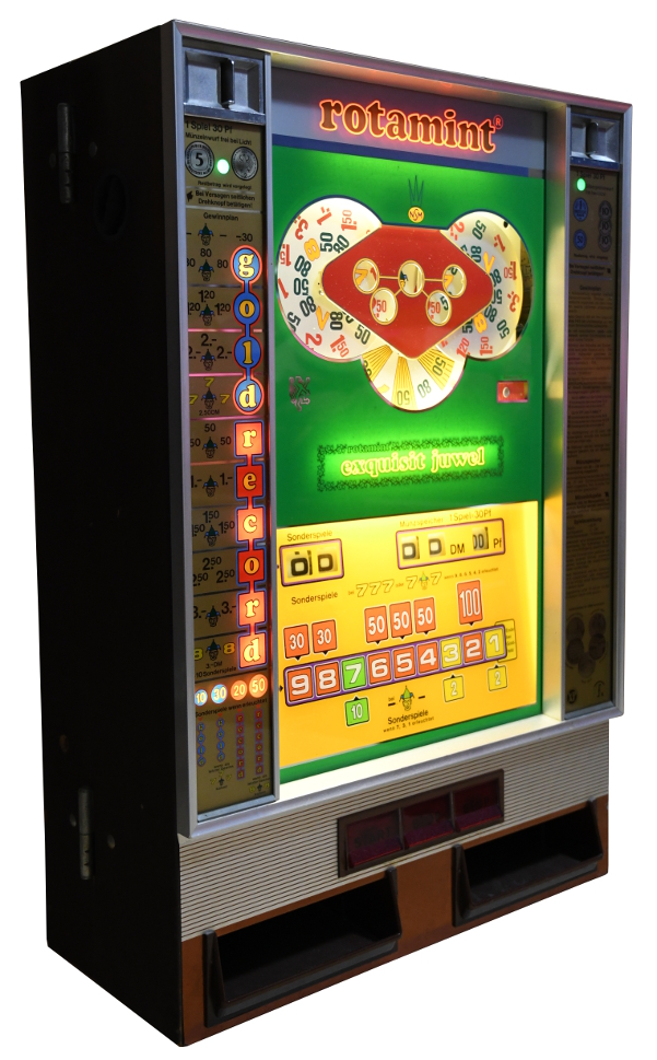 Exquisit Juwel Rotamint NSM 1976 grün hell profil