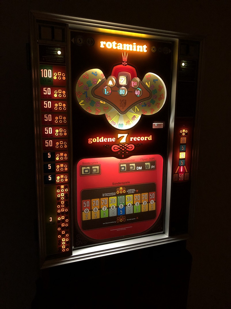 Goldene 7 Record Rotamint NSM 1978 dunkel