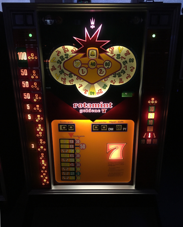 Goldene 7 Rotamint NSM 1978 dunkel