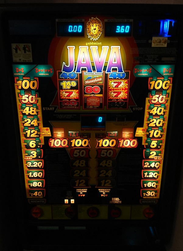 Java Goldmint NSM 1994 dunkel Leitern beleuchtet