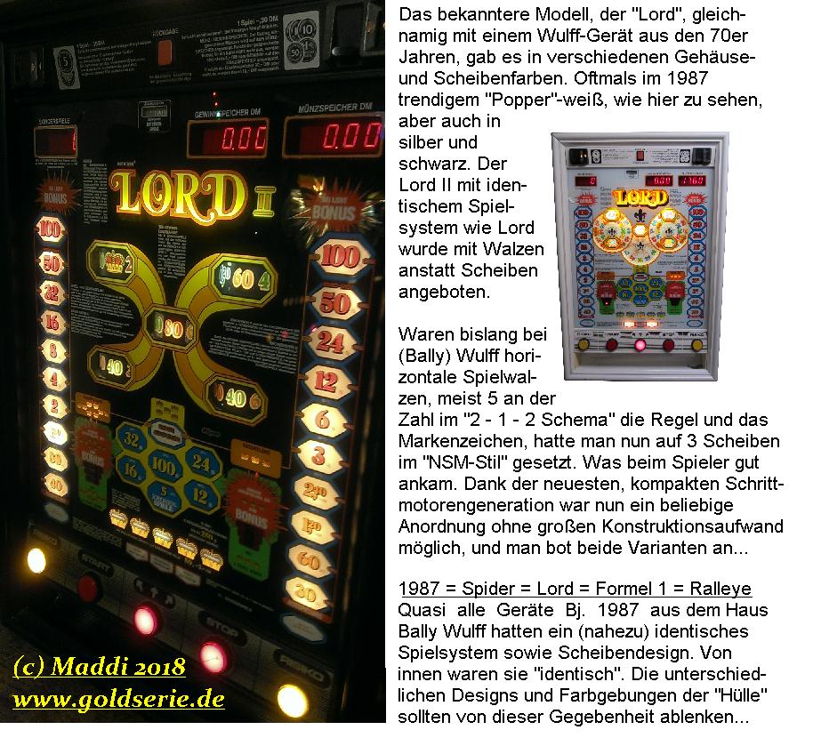 Lord II Rototron Bally Wulff 1987 GV Maddi 2