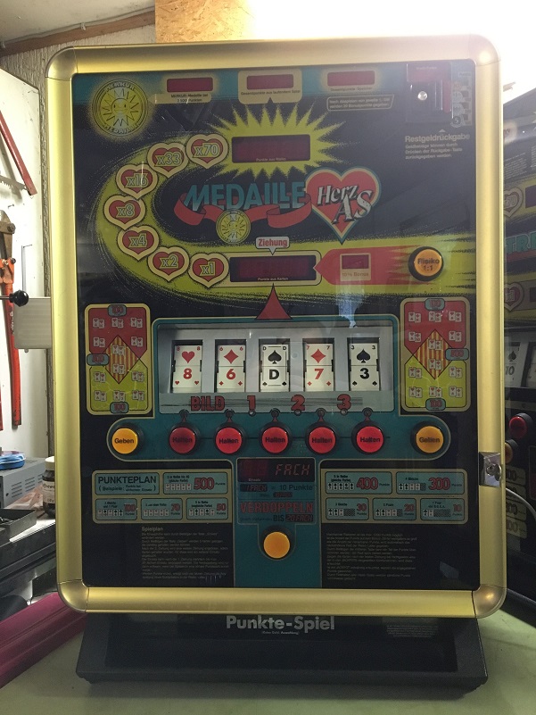 Medaille Herz As aus