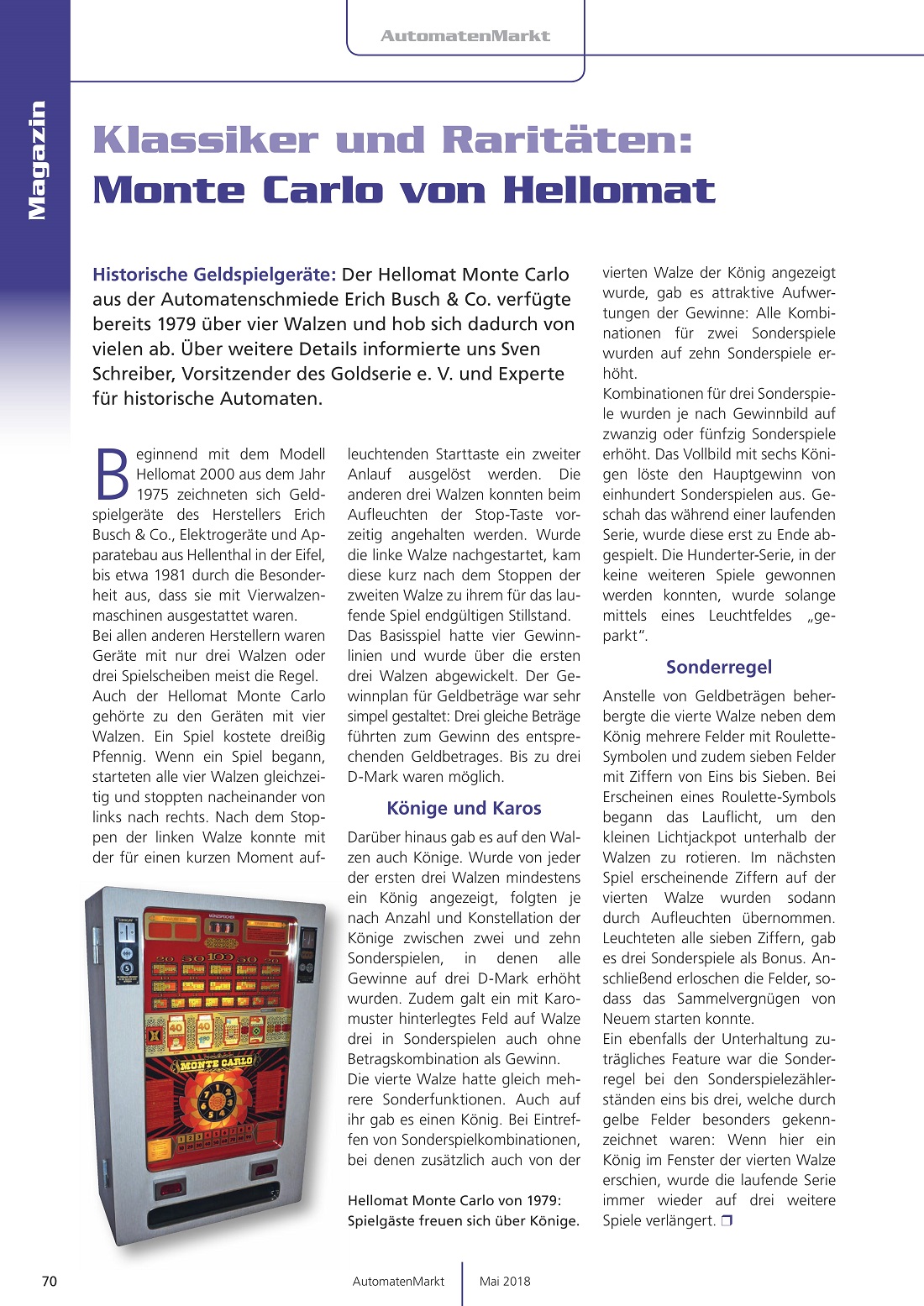 Monte Carlo Hellomat Busch 1979 GVPVAM