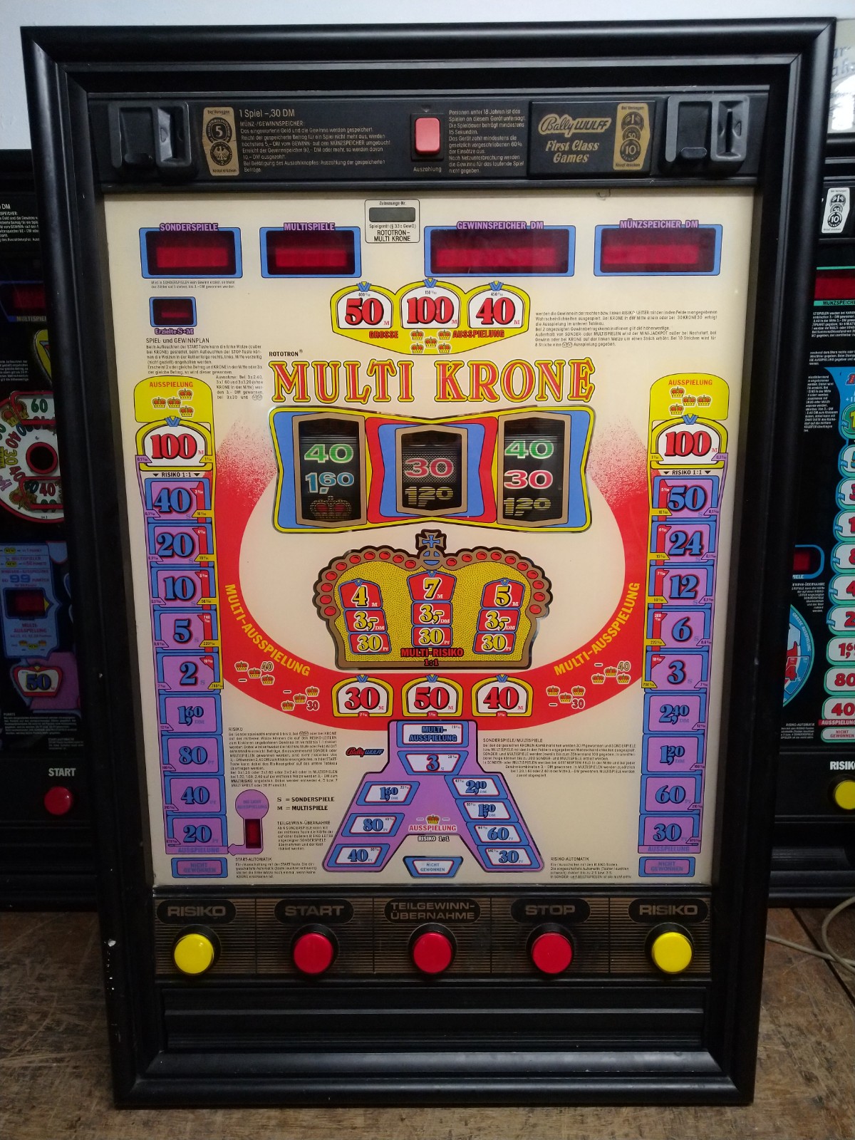 Multi Krone Rototron Bally 1990 beige