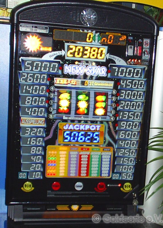 New Star Jackpot Merkur adp 2007 Spielstelle