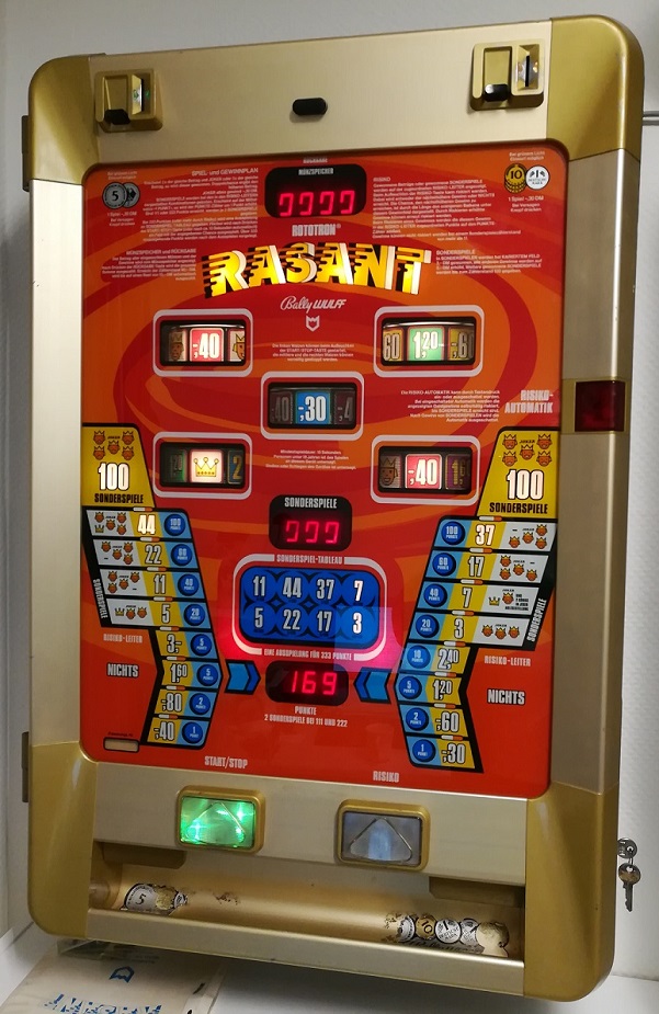 Rasant Rototron Bally Wulff 1983 rt