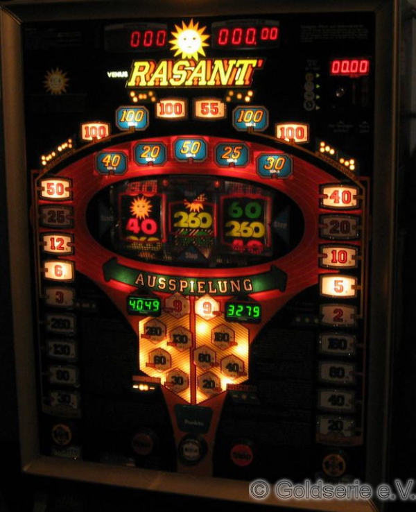 Rasant Venus Stella adp 1987 schwarz AMBIENTE IM DUNKELN