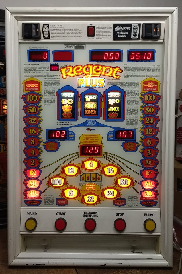 Regent Plus Rototron Bally Wulff 1991 ws ws