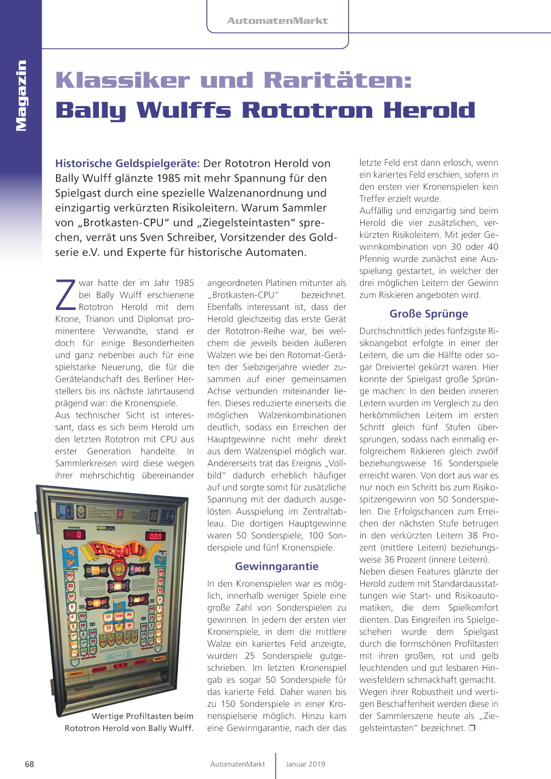 Rototron Herold PVAM