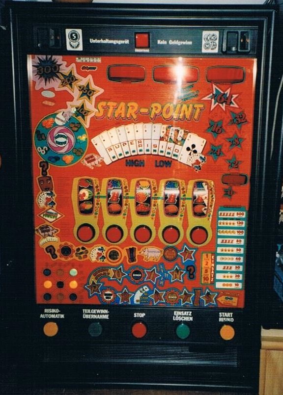 Star Point Rototron Bally Wulff 1988 or