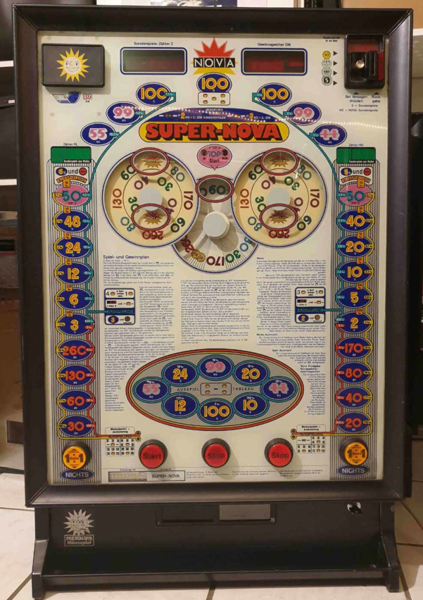 Super Nova Nova Nova adp 1987 ws sw Variante m. AKZ