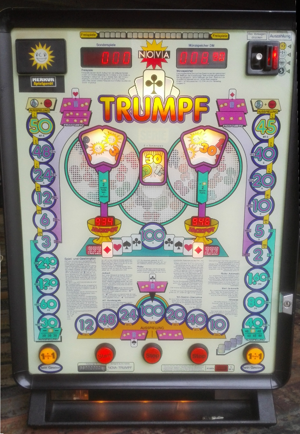 Trumpf Nova adp Gauselmann 1990 ws sw